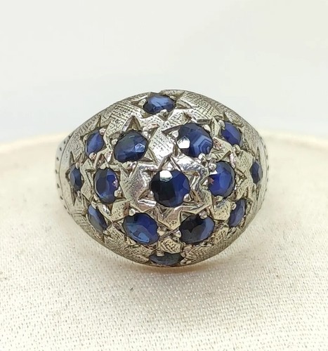 Sternhimmel ring mit blaue - mit,