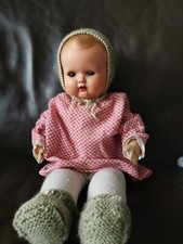 Alte stoffpuppe mit - alte,