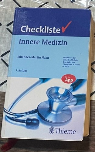 Checkliste innere medizin - medizin, –