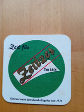 Bierdeckel um 1990, Zeitzer