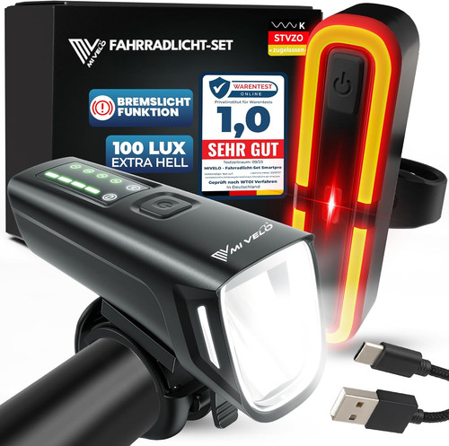 Mivelo smart fahrradlicht set - smart,