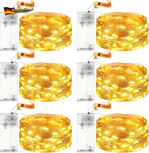 Led lichterkette batterie - 2m,