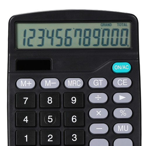 Tischrechner mit stelliger - mit, 12-stelliger