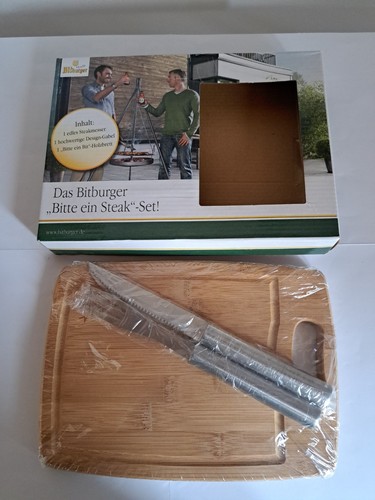 Bitburger steak set brotzeit - steak,