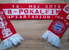 ⚽Bayern⚽ München Fanschal DFB Pokal Finale 2012 Berlin Endspiel Fussball Schal