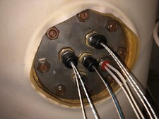 Flanschplatte 180mm Heizstab PV-Überschuss 5x3/4" Shelly