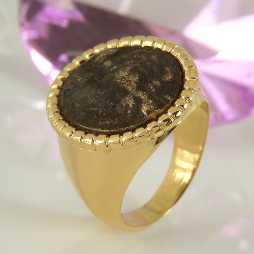 Ring goldring massiv unisex - ring,