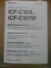 alte Bedienungsanleitung Sony