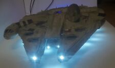 Star wars Millennium Falcon falke gebaut beleuchtet led amt ertl mpc