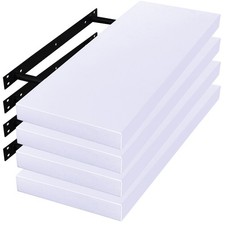 WOLTU 4x Wandregal Hängeregal