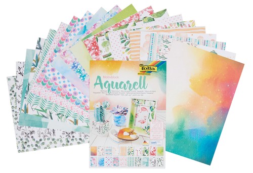 Motivblock aquarell - motivblock,