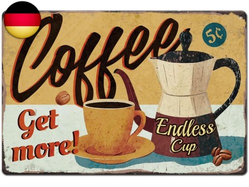 Superdant kaffee blechschilder - superdant,
