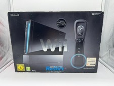 Nintendo Wii Sports Resort Pack Limited Edition 512MB Schwarz Konsole OVP