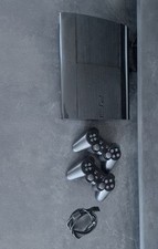 PlayStation 3 (PS3) Super Slim Konsole (Original 500GB) mit Top-Spielen