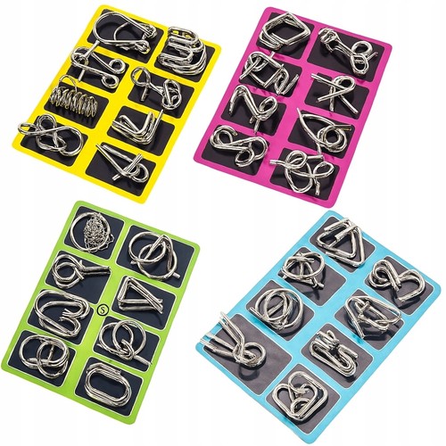 Metall montessori puzzle - montessori, draht