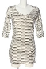 ESMARA Long-Bluse Damen Bluse Gr. DE 42 creme-schwarz Casual-Look