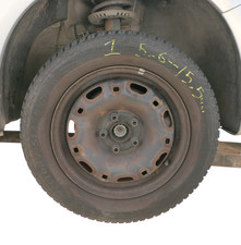 4x Fabia Felgen Reifen 165/70 R14 81T Allwetterreifen M&S 5jx14H2 ET35 5-8mm