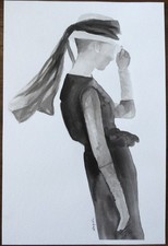 Portrait Mädchen Frau Mode