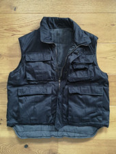 Weste Black Denim schwarz