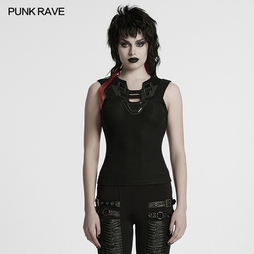 Punk rave women black gothic - rave,