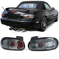 LED Rückleuchten Klarglas Chrom Smoke für Mazda MX-5 NB NBFL 1998-2005