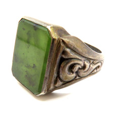 PRUNK Art Deco Herrenring 835