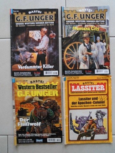Western konvolut romane je - romane,