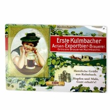 Kulmbacher Brauerei Bier Blech