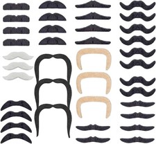 36x selbstklebende Bärte &