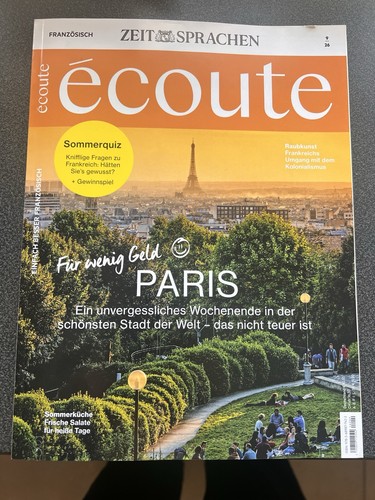 Zeitschrift écoute paris - écoute,