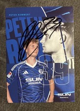 Autogrammkarte Peter Remmert