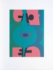 Serigraphie von Max Ackermann