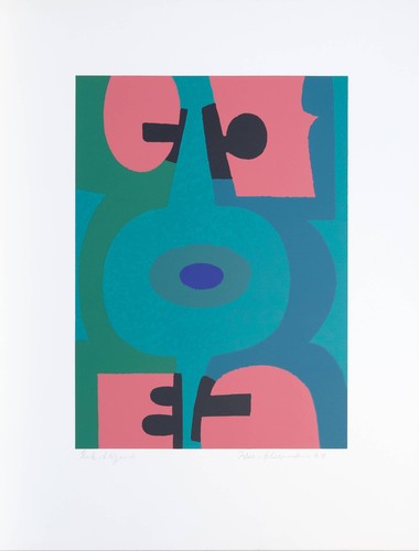 Serigraphie von max ackermann - von,