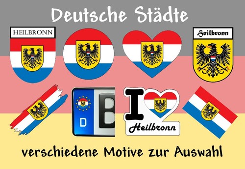 Aufkleber flagge wappen kfz - aufkleber-, flagge-wappen-kfz
