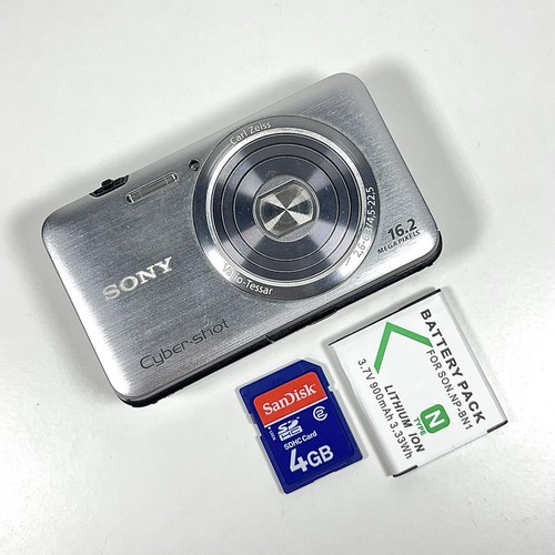 Sony cyber shot dsc - cyber-shot, silver