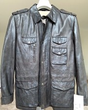 Herren Lederjacke, NEU mit