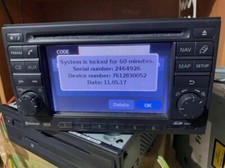 NISSAN RADIO CODE CONNECT