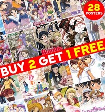 2000er Jahre Klassische Romantik Anime Serie Poster Manga Zimmer Dekor Wandkunst V1 ED008