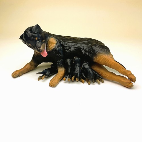 Rottweiler mama welpen resin - mama, &