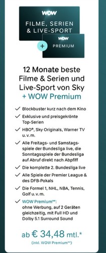 Gutschein monate wow sky - -,