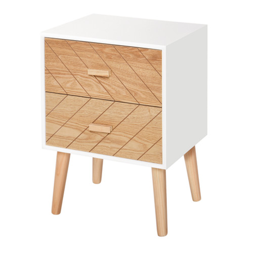 Nachtschrank nordic weiß - nordic,