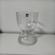 Vase Glas Leonardo Groß Deko Sanduhrform Handgemacht 30 cm × 20 cm