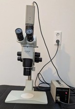 Olympus Stereo Mikroskop SZX9 & Kamera : Hitachi HV-C20 mit Netzteil 