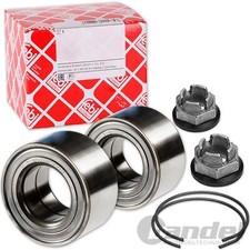 2x FEBI RADLAGER SATZ VORDERACHSE RE/LI für RENAULT CLIO TWINGO SUPER 5 9 11
