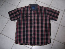 Herren Hemd XXL kariert kurzarm Jim Spencer 45/46