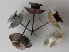 Kerzenhalter für Stabkerze, Tafelkerze zum Stecken, Spitzkerzenhalter, Rost usw.