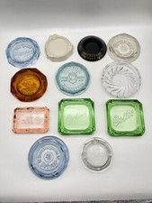 KONVOLUT 12X ASCHENBECHER GLAS ZEPTER HASIB SENOUSSI HAUS BERGMANN MAHALESI 