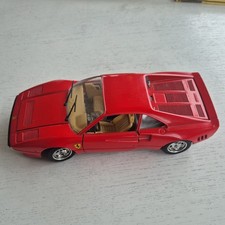 Modellauto Burago Ferrari GTO (1984) Maßstab 1/24 rot