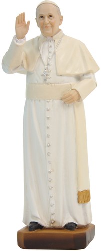 Heiligenfigur papst franziskus - heiligenfigur,