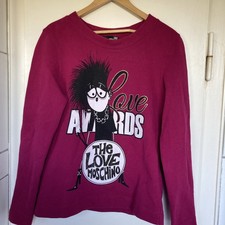 Love Moschino Damen Sweatshirt Pullover, Größe 36, Baumwolle